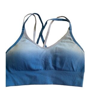 C9 Champion Women's Seamless Dip Dye Cami Bra Ocean, Blue, Size Small